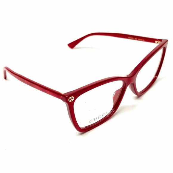 Gucci Women's Red Authentic Eyeglasses - Picture 3 of 4